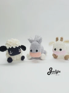 Personagem de Presépio em Amigurumi - Artesanato e Personalizados