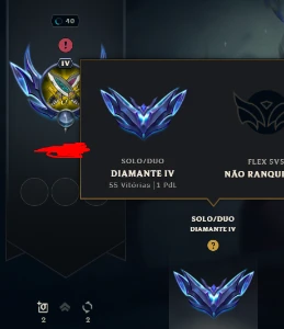 Conta Diamante Iv Solo Duo Padrão Enjoy - League of Legends LOL