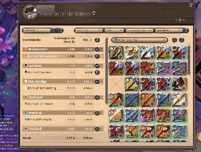 Conta Albion End Game  300M PRATA COLETA T8 - Albion Online