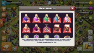 Centro De Vila 12 Full, Liga Titã 1, 11000 Gemas - Clash of Clans