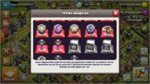 Centro De Vila 12 Full, Liga Titã 1, 11000 Gemas - Clash of Clans
