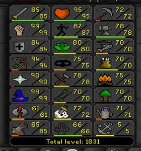 Conta Endgame Osrs - Runescape