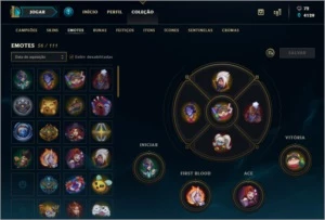 Conta League of Legends / Platina I LOL