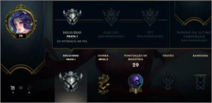 conta lol prata 1 - League of Legends