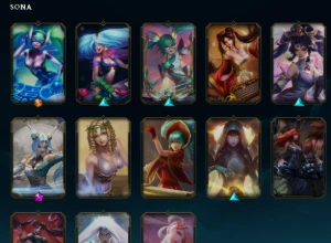 [Conta Br] Mono Suporte + Com As Skins De Todos Os Suportes+ - League of Legends LOL