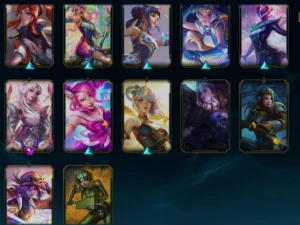 [Conta Br] Mono Suporte + Com As Skins De Todos Os Suportes+ - League of Legends LOL