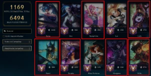 [Conta Br] Mono Suporte + Com As Skins De Todos Os Suportes+ - League of Legends LOL