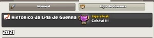 Clã nível 13 - Cristal III - Clash of Clans