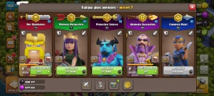 Cv13 Top Semi Full + Ótima Conta Clash Royale Com 6500 Cups - Clash of Clans