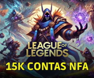 Pack Com +15.000 Contas League of Legends