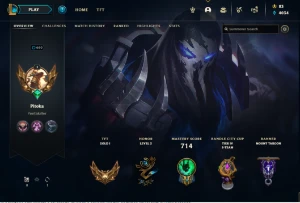 Conta em League Of Legends lvl660+ Gold+ em todas as ligas. LOL