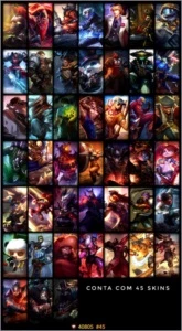 League of Legends Conta Ex Gold I LOL
