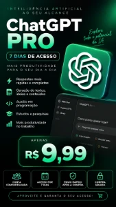 Chatgpt PRO ASTRA 6 / 7 DIAS Compartilhado Promoção! CHATGPT - Outros