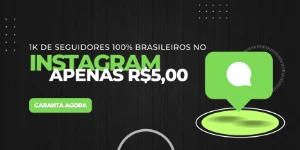 1K De Seguidores Brasileiros E Reais - Redes Sociais