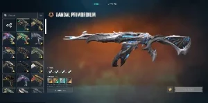 Conta de valorant com muitas skins raras