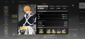 Conta Full Whale Bleach Soul Resonance, todos personagens b6 - Bleach Brave Souls