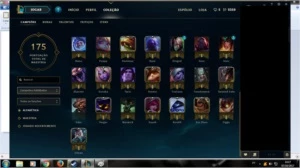 Conta UNRANKED League of Legends com 51 champs 2 rune pages. LOL