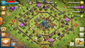 Clash Of Clans | Cv 12 | 1200 Gemas | 5 Contrutores