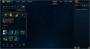Conta League of Legends 134 champs e 137 skins LOL