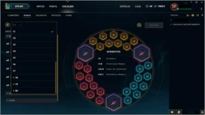 Conta League of Legends 134 champs e 137 skins LOL