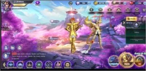 Conta  nível 70 , servidor A20 competitiva e completa - Saint Seiya Awakening SSA