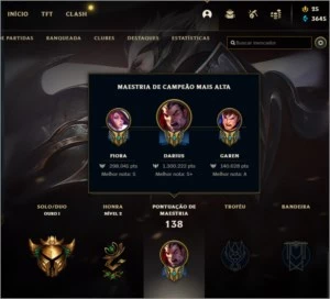*CONTA MONO DARIUS 1M e 300K* - League of Legends LOL