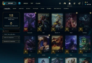 Conta PLATINA 4 - LOL (league of legends) ELOMOON