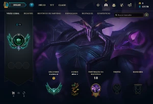 Conta PLATINA 4 - LOL (league of legends) ELOMOON