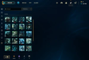 Conta PLATINA 4 - LOL (league of legends) ELOMOON