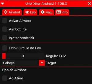 Painel Uriel XITER👍🔫 - Free Fire