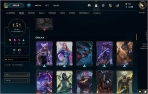 CONTA LEAGUE OF LEGENDS LOL
