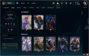 CONTA LEAGUE OF LEGENDS LOL