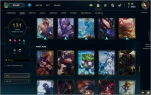 CONTA LEAGUE OF LEGENDS LOL
