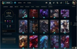 CONTA LEAGUE OF LEGENDS LOL