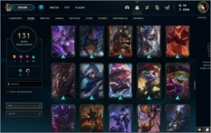 CONTA LEAGUE OF LEGENDS LOL