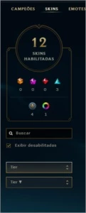 Conta Ex-Mestre - League of Legends LOL