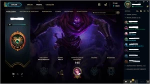 Conta Ex-Mestre - League of Legends LOL