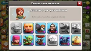 Conta clash of clãns .. 4 construtor conta da game center - Clash of Clans