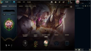 CONTA LOL LEAGUE OF LEGENDS 310 SKINS LEVEL 138