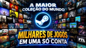 Conta Steam Gamer, sua biblioteca definitiva de Jogos