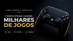 Conta Steam Gamer, sua biblioteca definitiva de Jogos