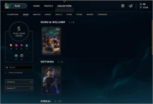 Conta Lol Gold1 - League of Legends