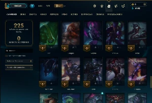 Esmeralda 1 com 75 Champs e 11 Skins - League of Legends LOL