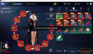 Taoista com pet lendario Mir4