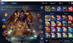 Taoista com pet lendario Mir4