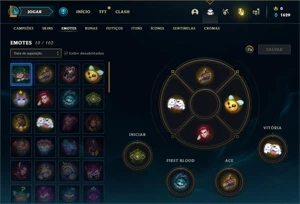 Conta Platina 4 com 32 Champs e 8 Skins + 4 Fragmentos - League of Legends LOL