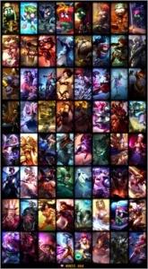 Vendo conta 100 campeões/borda diamante/64 skins/ 11 pagruna - League of Legends LOL