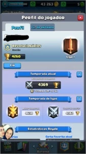 Conta Clash Royale 2 lendárias nível 3