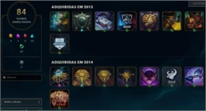 Conta nível 51 - unranked - League of Legends LOL