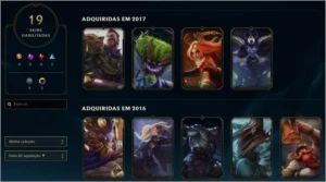 Conta nível 51 - unranked - League of Legends LOL